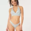 Slip bikini sgambato stile uncinetto Slip bikini sgambato stile uncinetto