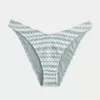 Slip bikini sgambato stile uncinetto Slip bikini sgambato stile uncinetto