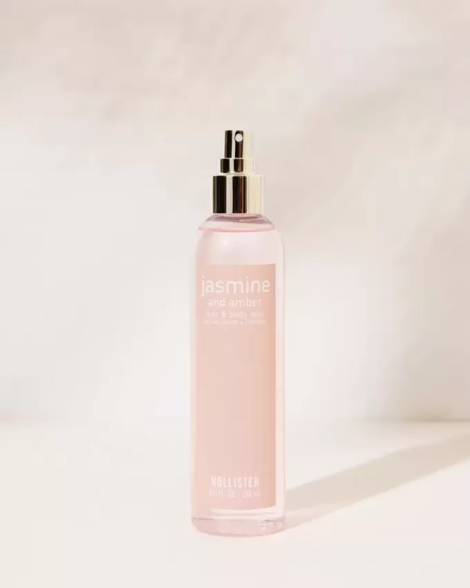 Spray per capelli e corpo al gelsomino e ambra