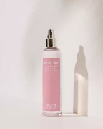 Spray per capelli e corpo alla lavanda e vaniglia