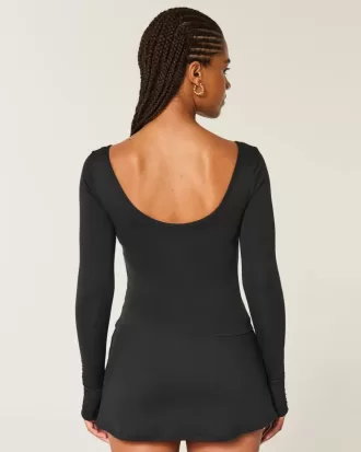 Top a cuore con coulisse Active Recharge di Gilly Hicks