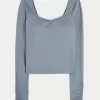 Top a cuore con coulisse Active Recharge di Gilly Hicks