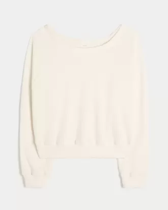 Top a spalle scoperte con motivo waffle di Gilly Hicks