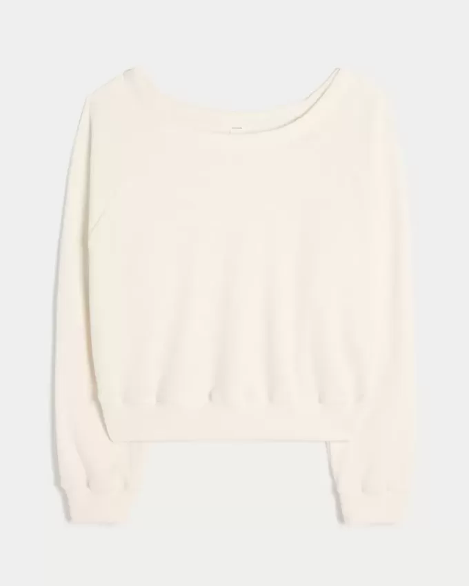 Top a spalle scoperte con motivo waffle di Gilly Hicks