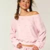 Top a spalle scoperte con motivo waffle di Gilly Hicks