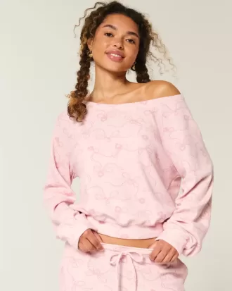 Top a spalle scoperte con motivo waffle di Gilly Hicks