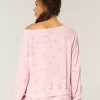 Top a spalle scoperte con motivo waffle di Gilly Hicks