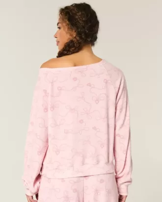 Top a spalle scoperte con motivo waffle di Gilly Hicks