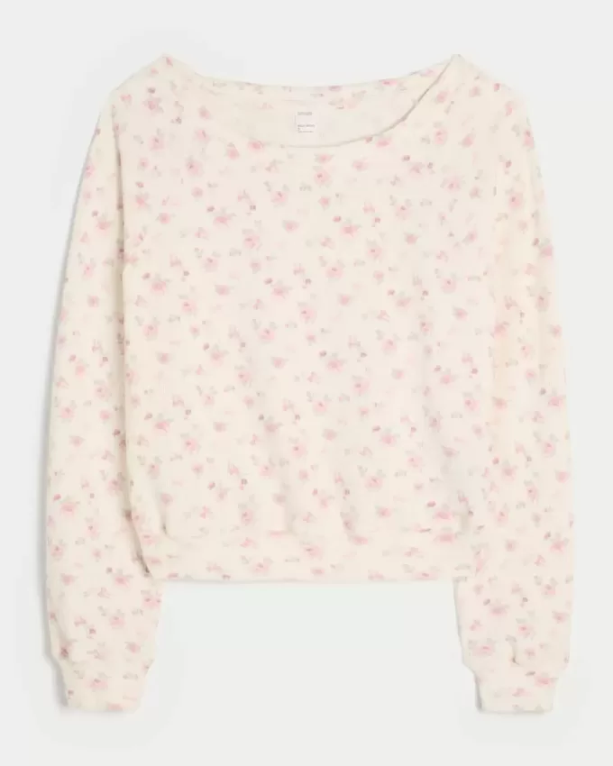 Top a spalle scoperte con motivo waffle di Gilly Hicks