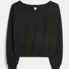 Top a spalle scoperte con motivo waffle di Gilly Hicks