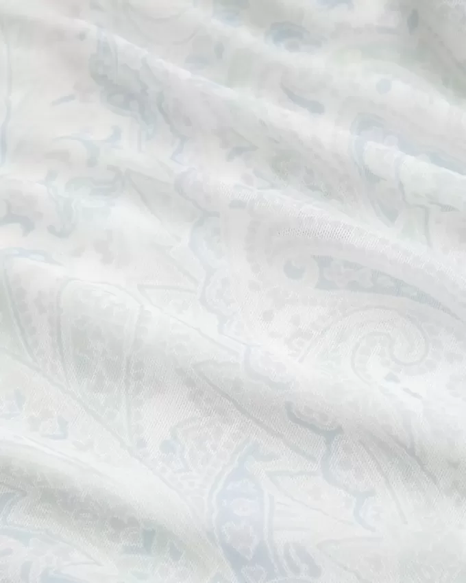 Top a spalle scoperte con scollo a V e scollo a V in rete