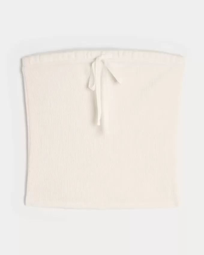 Top a tubino con motivo waffle di Gilly Hicks Top a tubino con motivo waffle di Gilly Hicks