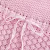 Top a tubino senza spalline in stile uncinetto