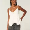 Top babydoll con borchie Easy