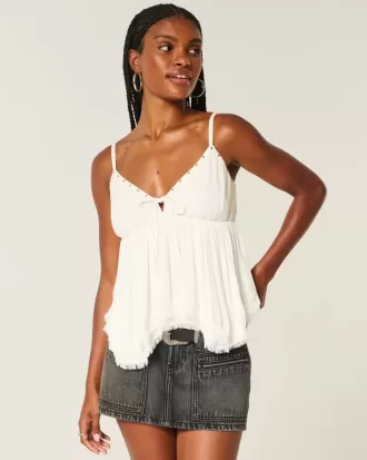 Top babydoll con borchie Easy