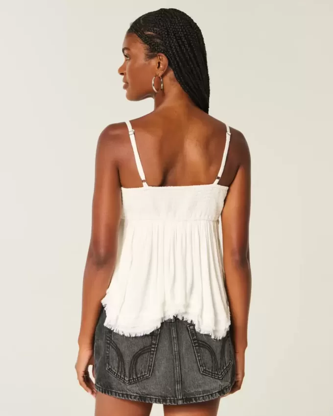 Top babydoll con borchie Easy