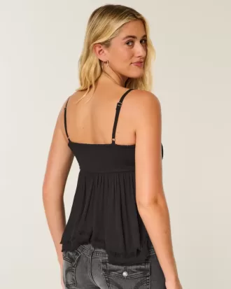 Top babydoll con borchie Easy