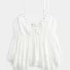 Top babydoll con borchie Easy