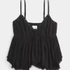 Top babydoll con borchie Easy