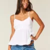 Top babydoll con bottoni