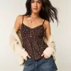 Top babydoll con bottoni