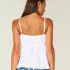 Top babydoll con bottoni