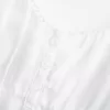 Top babydoll con bottoni