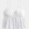 Top babydoll con motivo Paisley facile