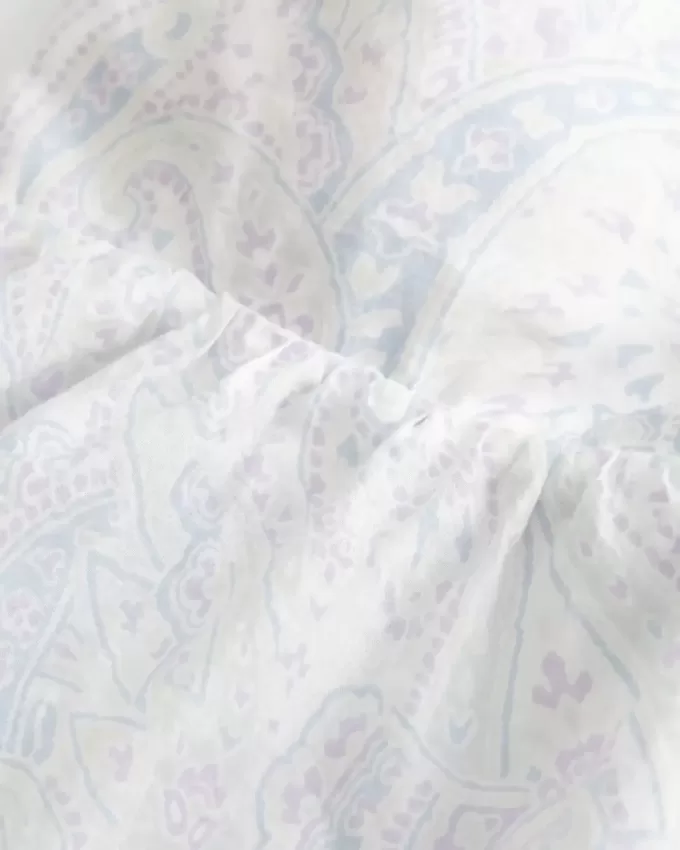Top babydoll con motivo Paisley facile