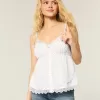 Top babydoll in chiffon semplice