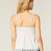 Top babydoll in chiffon semplice