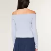 Top con spalle scoperte Easy New York Graphic