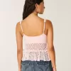 Top con volant in pizzo Top con volant in pizzo