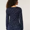 Top del pigiama con motivo floreale accogliente