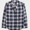 Top pigiama in flanella a maniche lunghe Top pigiama in flanella a maniche lunghe