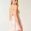 Tutina babydoll con schiena scoperta