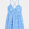 Tutina babydoll con schiena scoperta Tutina babydoll con schiena scoperta